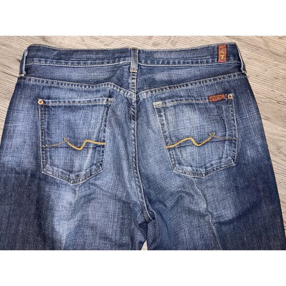 Vintage Men’s Jeans Size 34” 7 For All Mankind & INC. Boot Cut Jeans (2 Pairs) - Picture 6 of 16